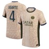 Camiseta de fútbol Paris Saint-Germain Manuel Ugarte 4 Cuarta Equipación Jordan 23-24 - Hombre